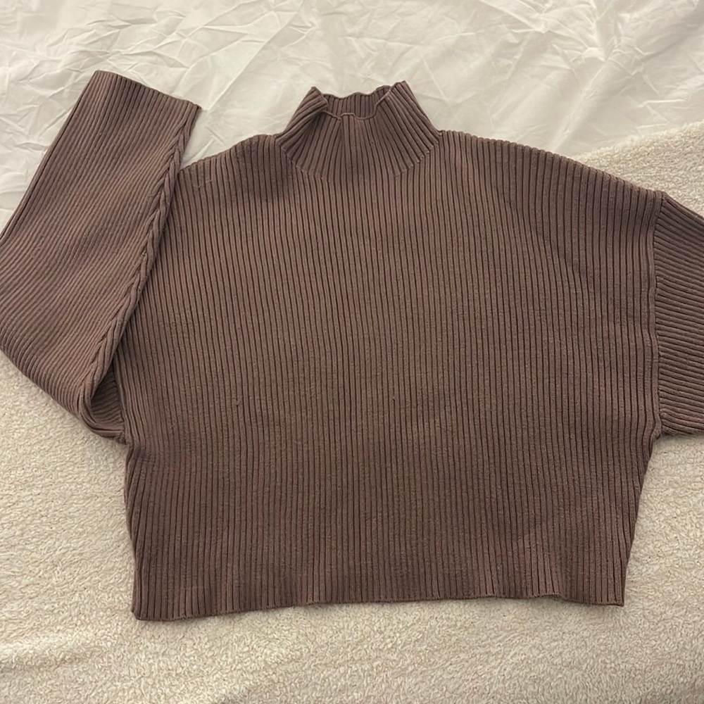 Zara ribbed sweater